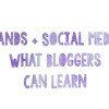 bloggers and brands social media strategies