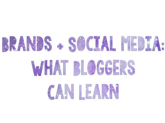 bloggers and brands social media strategies