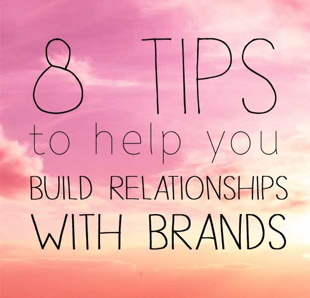 build-relationships with brands